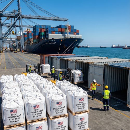 gypsum powder export