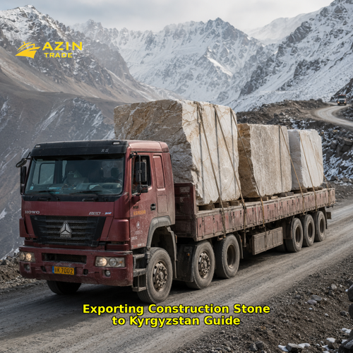 Exporting Construction Stone to Kyrgyzstan