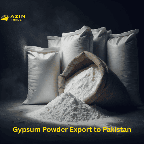 gypsum powder export to Pakistan