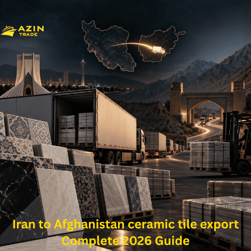 Iran to Afghanistan ceramic tile export
