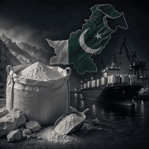 gypsum powder export to Pakistan